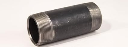 RHEEM RHEEM 362331 Rheem Protech Black Pipe Nipple 1-1/4 inches x 12 inches
