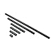 RHEEM Rheem 362259 Black Iron Pipe Nipple - 3/4 inch x 10 inch