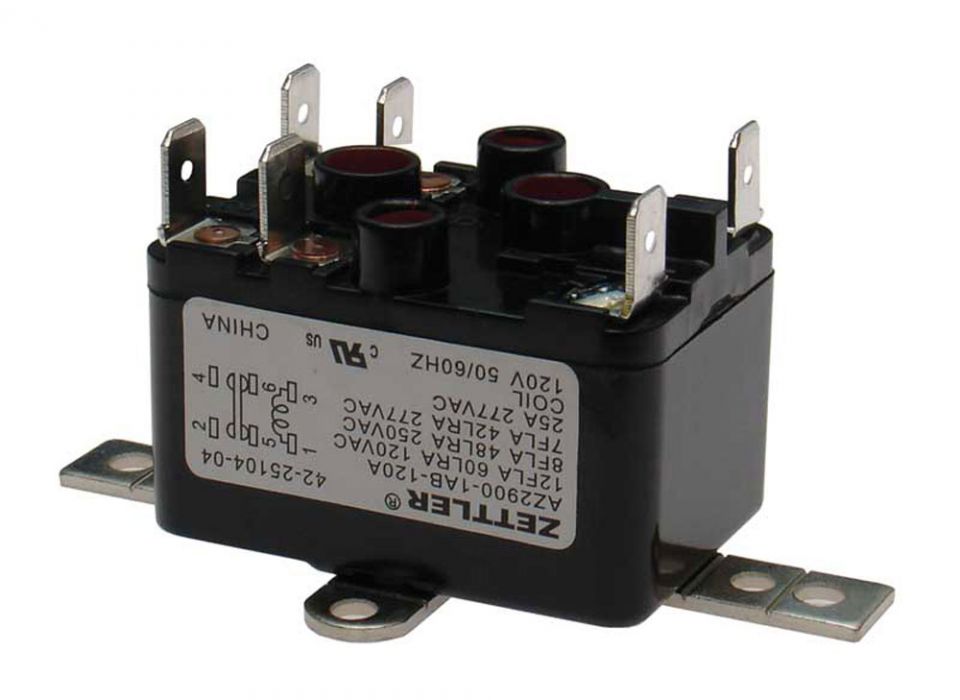 RHEEM Rheem 42-25104-04 DPST Relay with 120VAC Coil