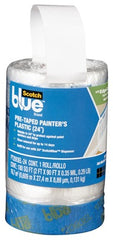 3M 3M PT2093EL-24 Pre-taped Painters Plastic 24x90 Ft