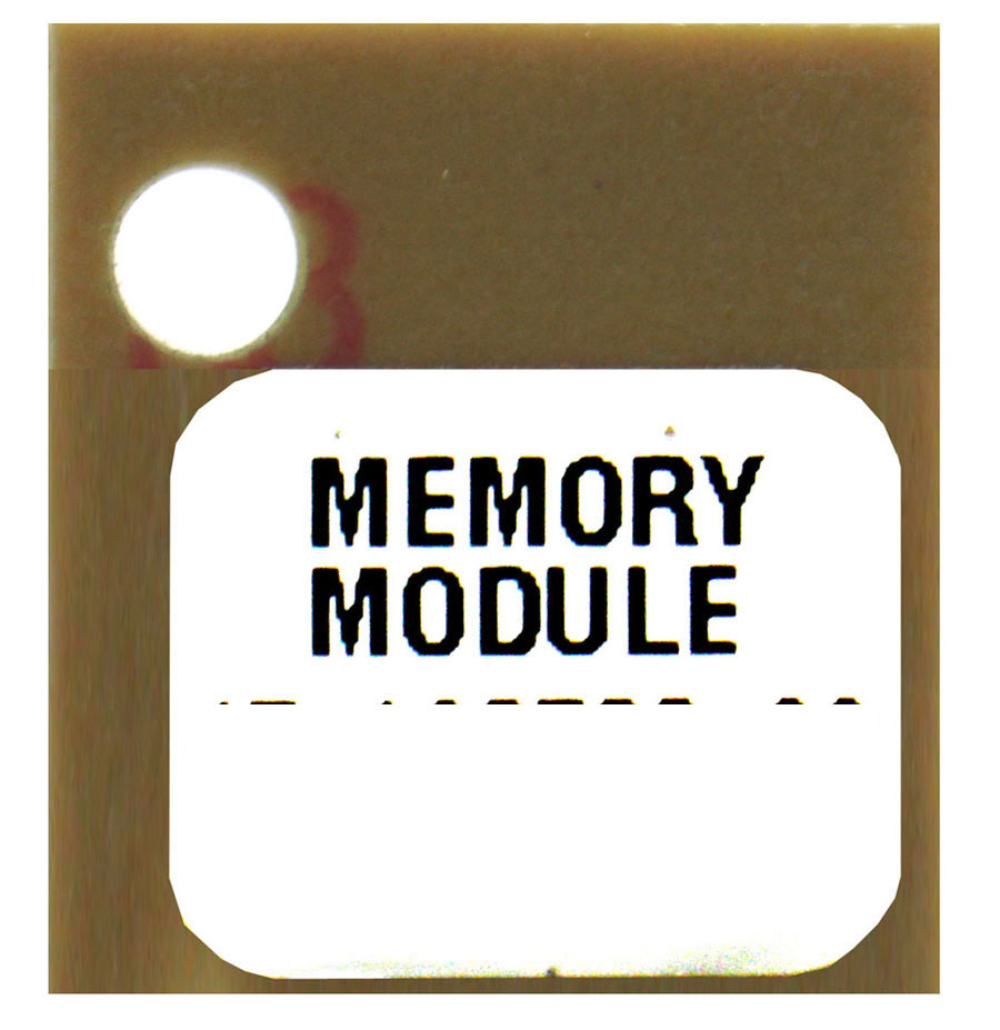 RHEEM Rheem 47-102738-15 Model Data Memory Card