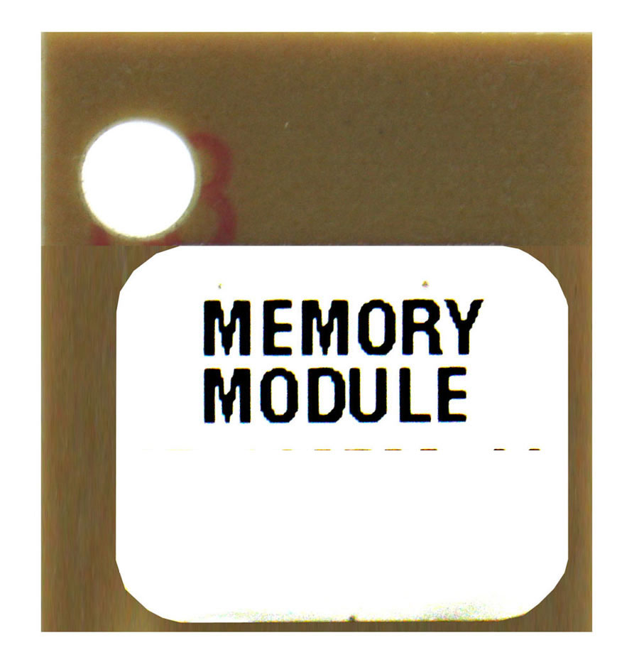 RHEEM Rheem 47-102738-05 Model Data Memory Card