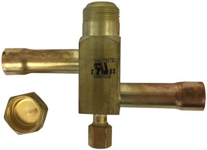RHEEM Rheem 61-21368-06 Condenser Service Valve 5/8 in