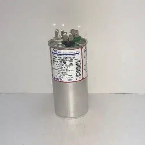 RHEEM Rheem USA2227BA Rheem AmRad Run Capacitor 30 + 3 uf MFD 370/440 Volt