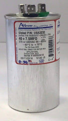 RHEEM RHEEM USA2232 40/7.5 MFD 370/440V Round USA Made Capacitor