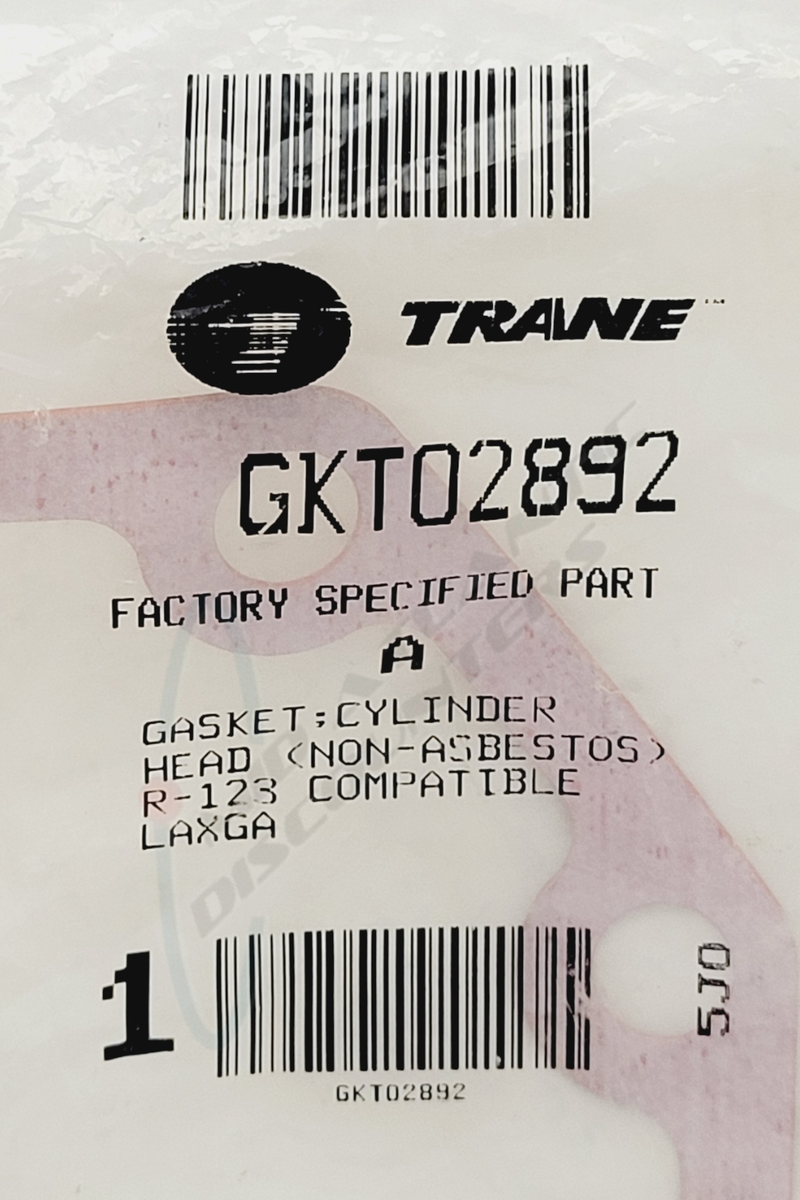TRANE Trane GKT02892 Gasket, Cylinder Head