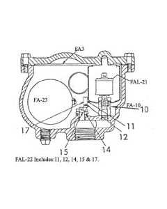TRANE Trane KIT2954 Float Mechanism less Float for 77HM Traps