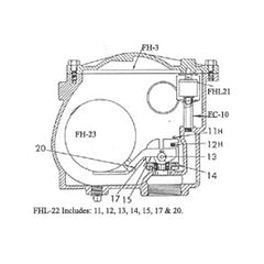 TRANE Trane KIT2954 Float Mechanism less Float for 77HM Traps