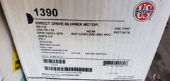 TRANE Trane MOT10170 Motor 1/4HP 115V 1050RPM 3Spd