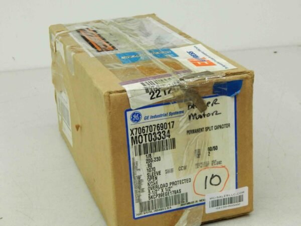 TRANE TRANE MOT3334 Motor 1/8 HP 200-230V