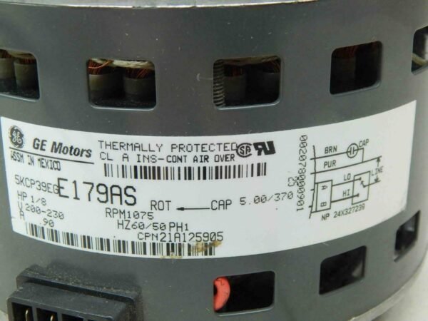 TRANE TRANE MOT3334 Motor 1/8 HP 200-230V
