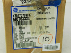 TRANE TRANE MOT3334 Motor 1/8 HP 200-230V