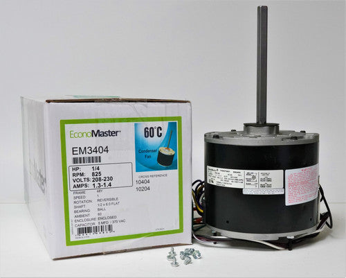 TRANE Trane MOT6003 Motor - 230V 1Ph 1/4 HP 825 RPM