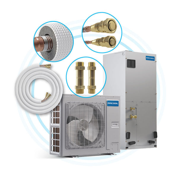 MRCOOL MRCOOL NV25-3834-O No-Vac 25 ft. Precharged 3/8 x 3/4 Lineset