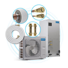 MRCOOL MRCOOL NV25-3834-O No-Vac 25 ft. Precharged 3/8 x 3/4 Lineset
