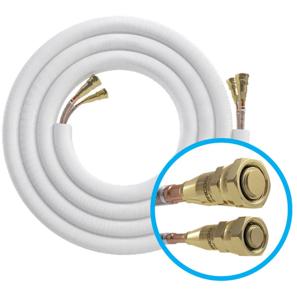 MRCOOL MRCOOL NV25-3834-O No-Vac 25 ft. Precharged 3/8 x 3/4 Lineset