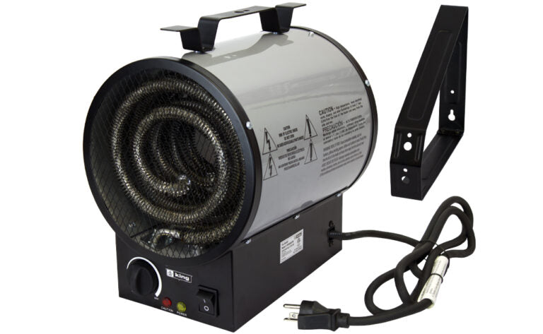 KING ELECTRIC King Electric PGH2440TB Portable Garage Heater 240/208V 4000/3000W