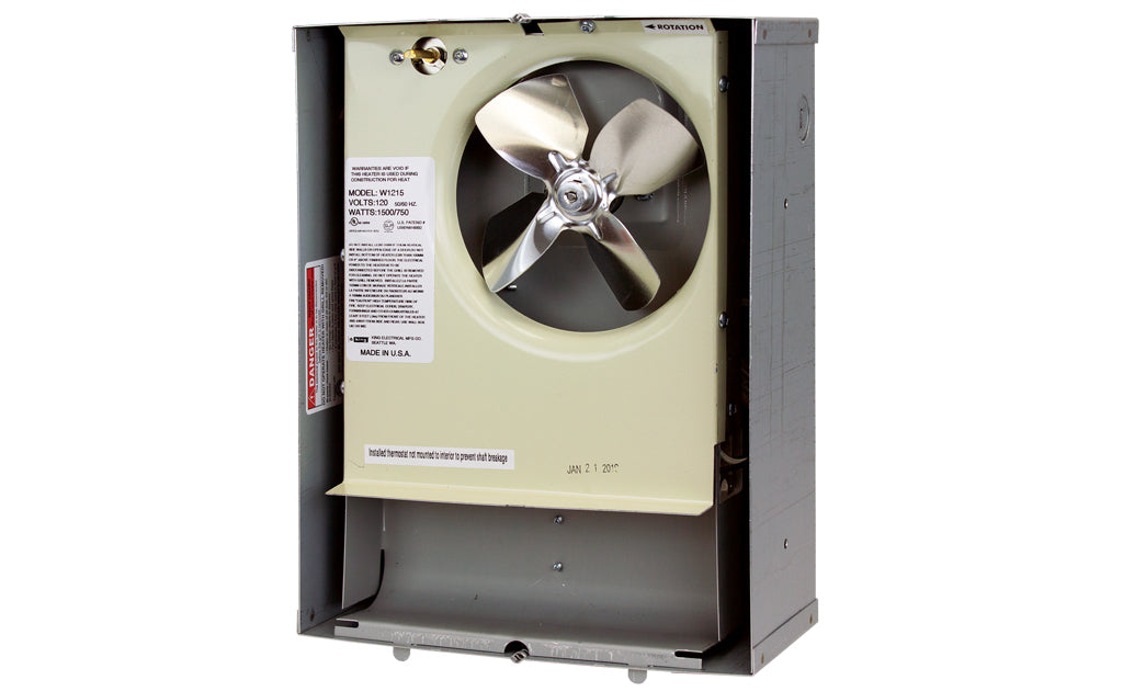 KING ELECTRIC King Electric W2420-W W Wall Heater 240V 2000-1000W White