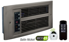 KING ELECTRIC King Electrical Mfg. Co. PX2417-ECO-SN-R PX Eco 240V 1750W Satin Nickel Color Packaging