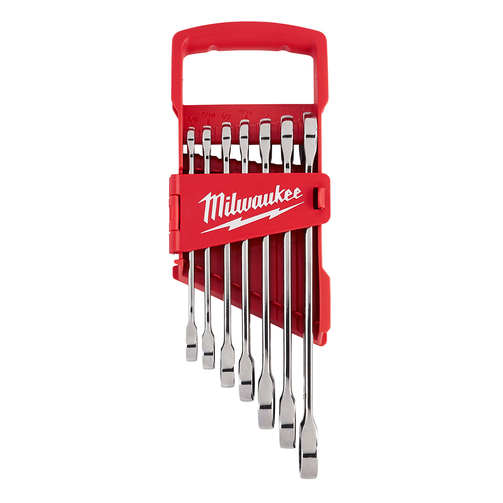 MILWAUKEE Milwaukee 48-22-9406 Ratcheting Combination Wrench Set - SAE