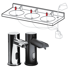 AMERICAN SPECIALTIES American Specialties Inc 10-0390-TMC EZ Fill Multi-Feed Liquid Soap Dispenser