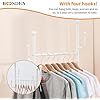 AMAZON COM Amazon Com BOOSDEN Metal Clothing Rack with Wheels