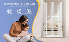 AMAZON COM Amazon Com catgate Cat Gate, 60 Inch Extra Tall Pet Gate Fits 30-33 Openings