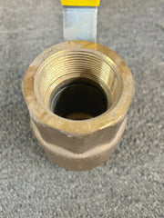 APOLLO VALVES Apollo Valves 77C10701(6/BX) Bronze Full Port Ball Valve 1 1/2 Inch