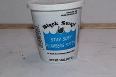 BLACK SWAN BLACK SWAN 1040 Stay Soft Plumbers Putty 14 Oz