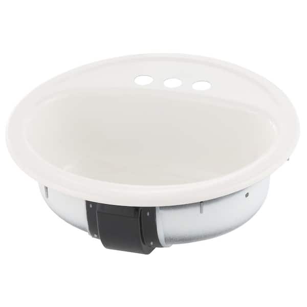 BOOTZ Bootz 021-2435-00 Porcelain-On-Steel Lavatory Sink