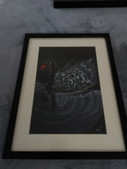 BLACK SWAN Black Swan 1190 Plumbing Putty Watercolor Painting Bathroom Radiator
