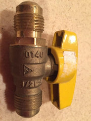 BRASSCRAFT BrassCraft TBVF8 Gas Ball Valve