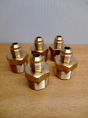 BRASS BRASS 48-6-12 Male Adapter 3/8-in Flare x 3/4-in MIP