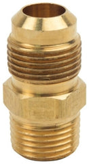 BRASS BRASS 48-10-8 Reducing Adapter, 5/8 inch OD x 1/2 inch, Flare x MIP