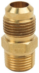 BRASS BRASS 48-10-8 Reducing Adapter, 5/8 inch OD x 1/2 inch, Flare x MIP