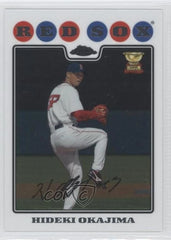 BUSINESS BUSINESS 180-2008 Topps Chrome Hideki Okajima Trading Card