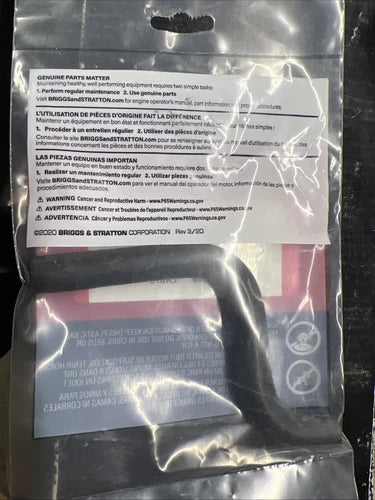 BRIGGS & STRATTON Briggs & Stratton 812208 Breather Tube