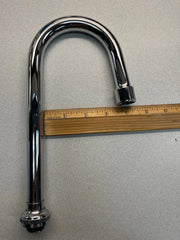 CENTRAL BRASS Central Brass SU-157-KSA 5-1/2 Swivel Gooseneck Spout with Aerator