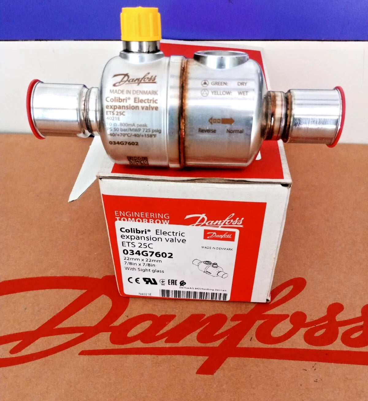 DANFOSS Danfoss 034G7602 ETS 25C Electric Expansion Valve