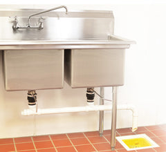 DRAIN NET TECHNOLOGIES Drain Net Technologies DLB8501 Safety Basket - Domed 8 1/2 Floor Sink