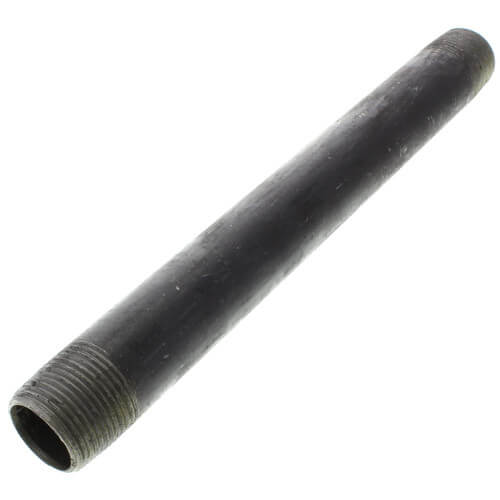 EVERFLOW EverFlow NPBL3490 3/4 x 9 Black Steel Nipple