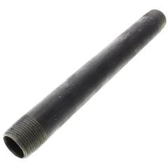 EVERFLOW EverFlow NPBL3490 3/4 x 9 Black Steel Nipple