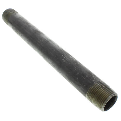 EVERFLOW EverFlow NPBL3490 3/4 x 9 Black Steel Nipple