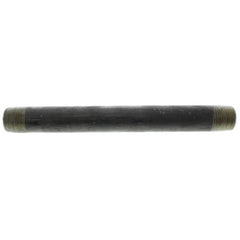 EVERFLOW EverFlow NPBL3490 3/4 x 9 Black Steel Nipple