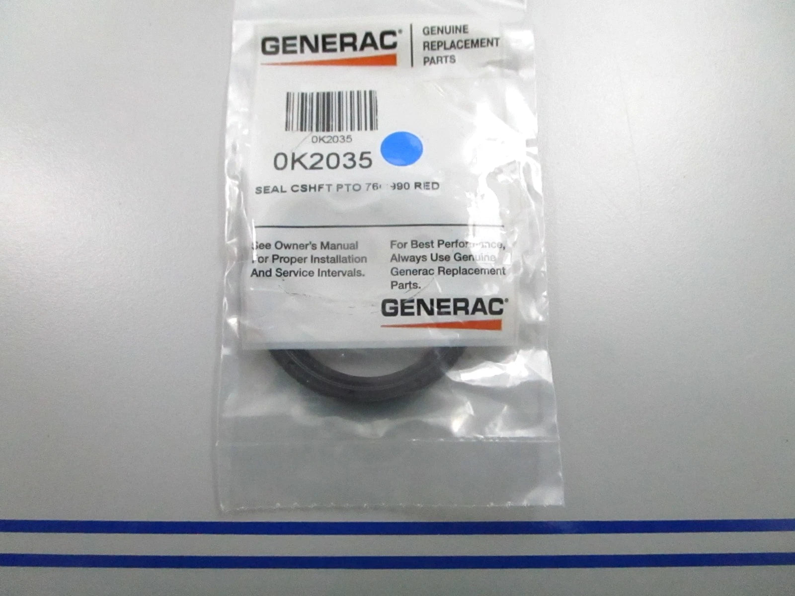 GENERAC Generac 0K2035 Crankshaft PTO Seal