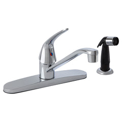 GERBER Gerber G0040212W Maxwell SE Single Handle Kitchen Faucet with Spray