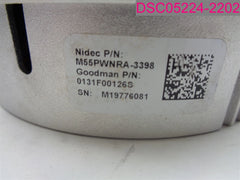 GOODMAN GOODMAN 0131F00126S ECM Blower Motor 3/4 HP