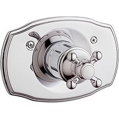 GROHE GROHE 19615BE0 Geneva Thermostatic Valve Trim with Cross Handle