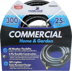 GRIP TIGHT TOOLS Grip Tight Tools CGE16025 5/8 inch x 25 foot Nitrile Rubber Water Hose
