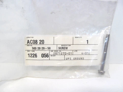 HUSQVARNA HUSQVARNA 503202950 Screw